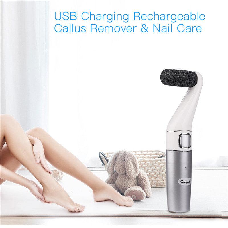 Electric Foot Callus Remover for Smooth, Soft, Pedicure-Ready Feet