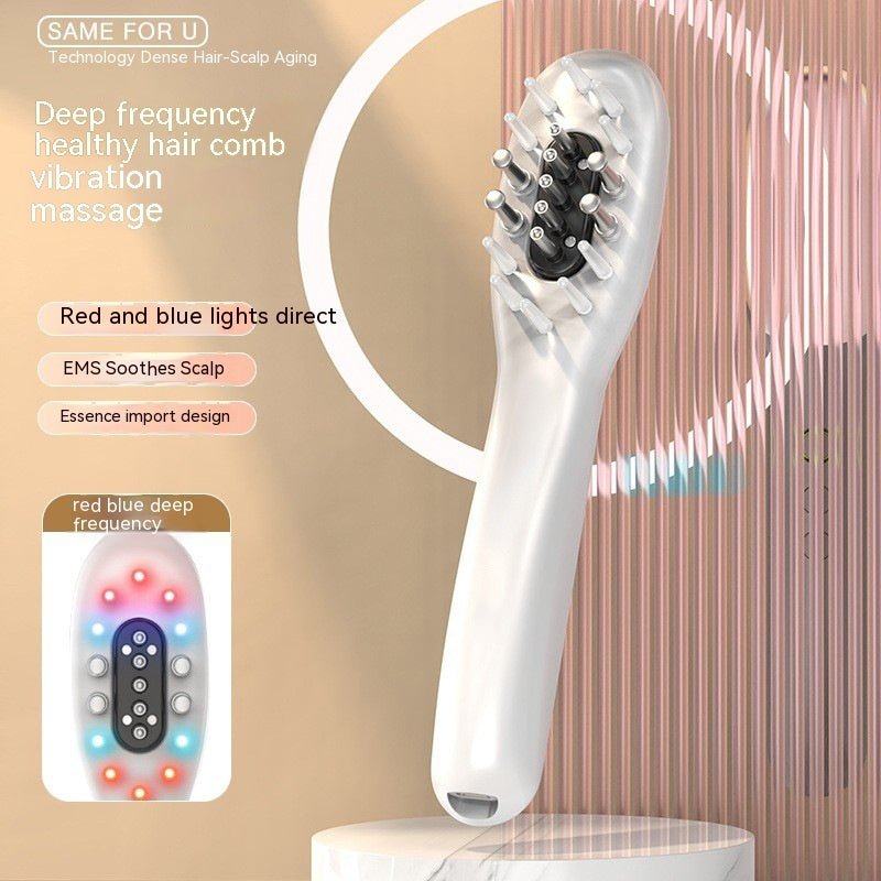 Electric Scalp Care Massager Comb for Boosted Hair Strength and Volume