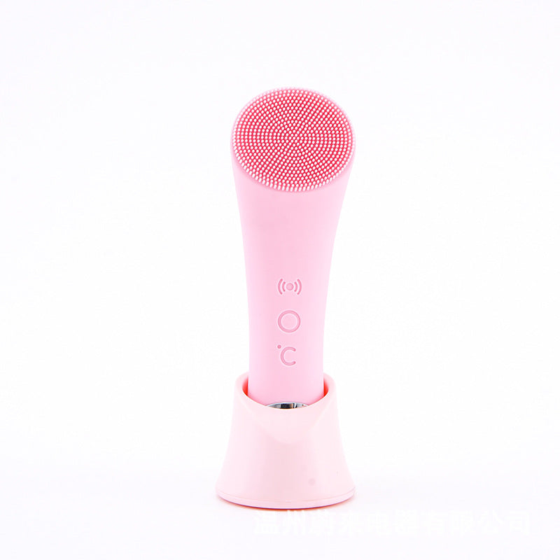Electric Silicone Face Brush for Glowing, Smooth, Radiant Skin