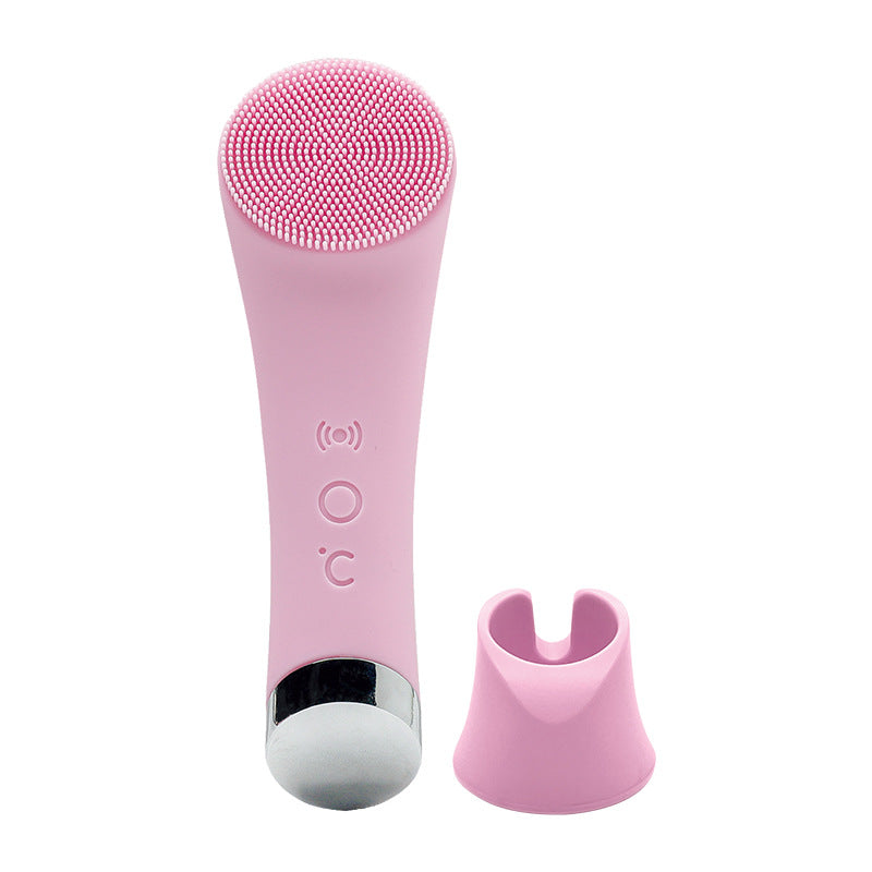 Electric Silicone Face Brush for Glowing, Smooth, Radiant Skin